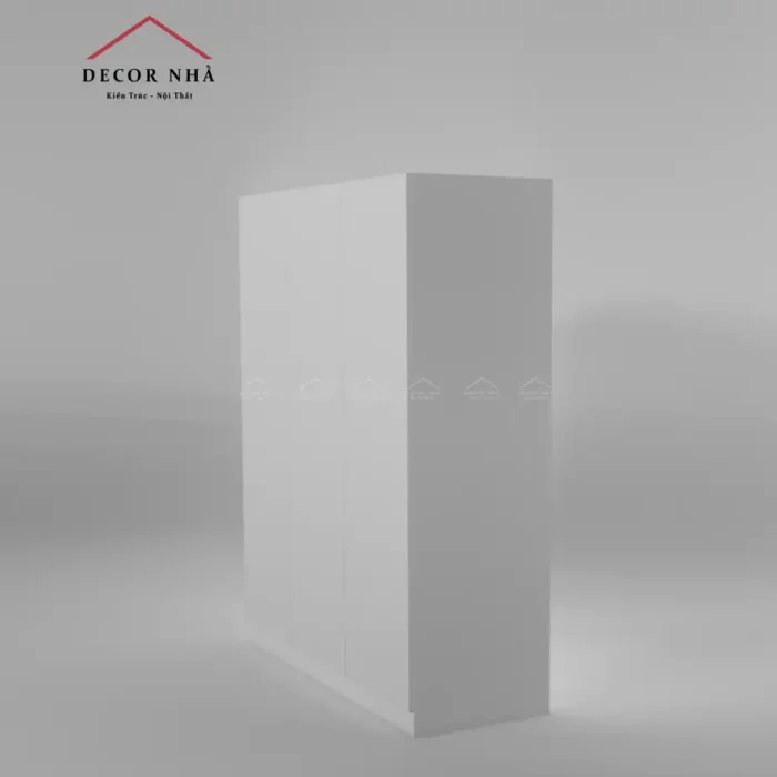 Tủ Quần Áo Màu Trắng 3 Cánh