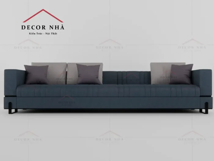 Sofa bọc vải với kiểu dáng sang trọng