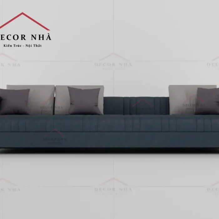 Sofa bọc vải với kiểu dáng sang trọng