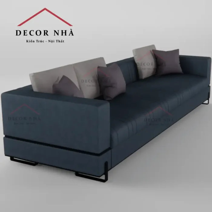 Sofa bọc vải với kiểu dáng sang trọng