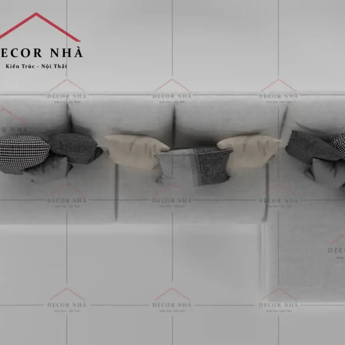 Sofa góc L bọc vải