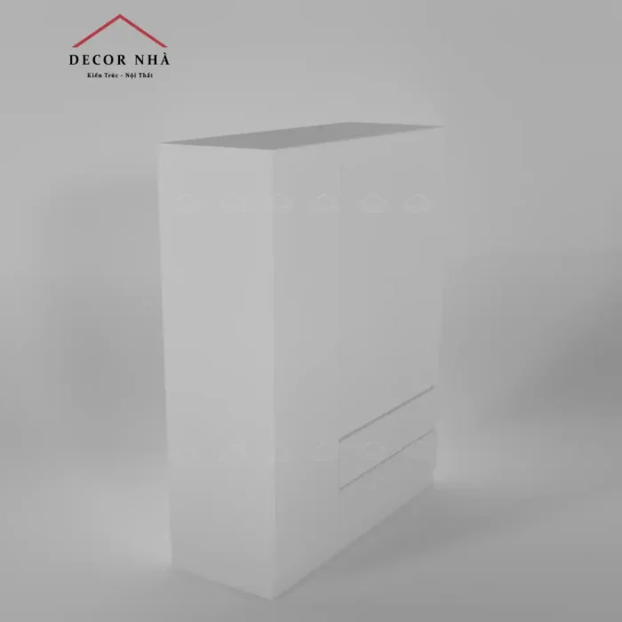 Set Tủ Quần Áo Màu Trắng
