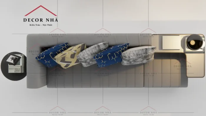 Bàn trà kết hợp sofa