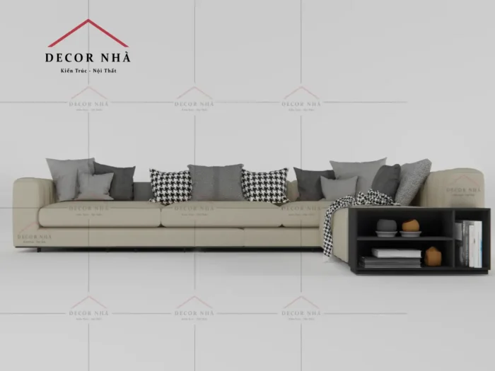 Ghế sofa bọc vải thiết kế sang trọng