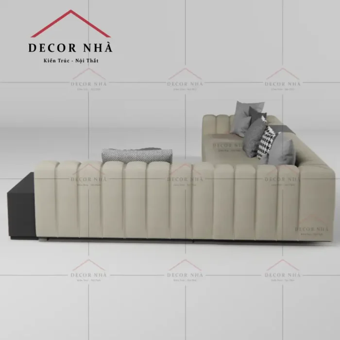Ghế sofa bọc vải thiết kế sang trọng