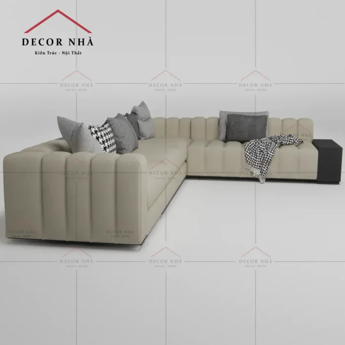 Ghế sofa bọc vải thiết kế sang trọng