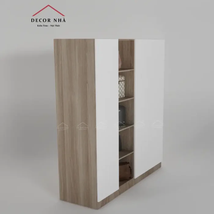 Tủ Áo Vân Gỗ 3 Cánh Mở