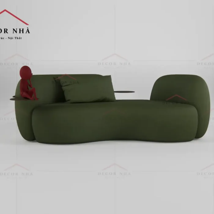 Sofa nỉ phòng khách đẹp