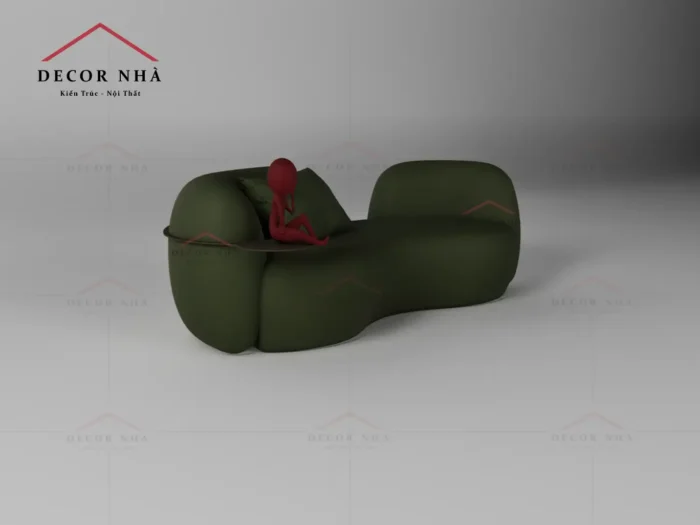 Sofa nỉ phòng khách đẹp