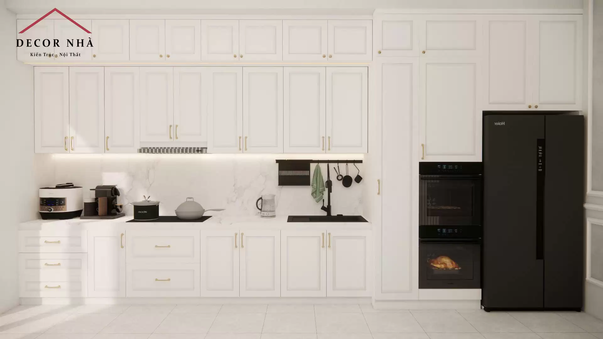 Thiết Kế Nội Thất Nhà Phố Hiện Đại Sang Trọng, Tối Ưu Chi Phí