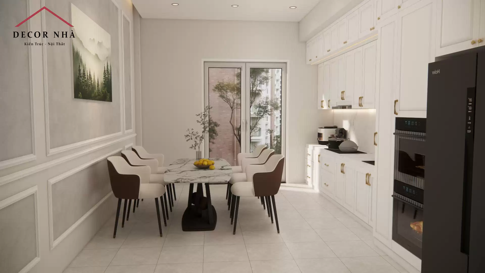 Thiết Kế Nội Thất Nhà Phố Hiện Đại Sang Trọng, Tối Ưu Chi Phí