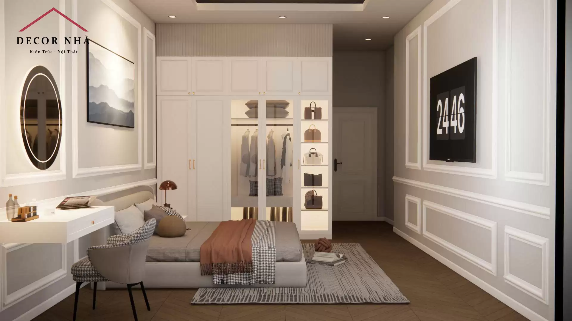 Thiết Kế Nội Thất Nhà Phố Hiện Đại Sang Trọng, Tối Ưu Chi Phí