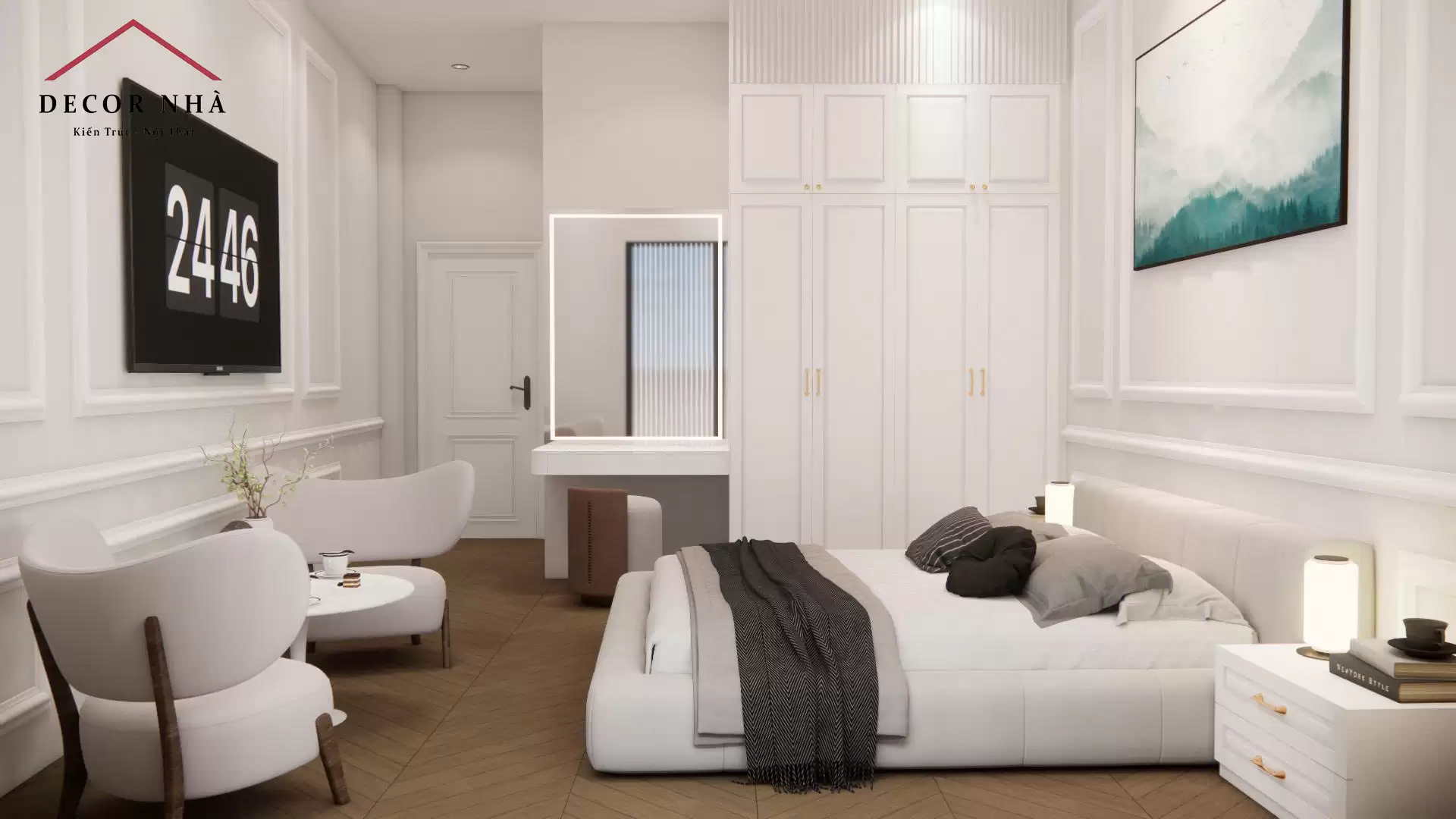 Thiết Kế Nội Thất Nhà Phố Hiện Đại Sang Trọng, Tối Ưu Chi Phí