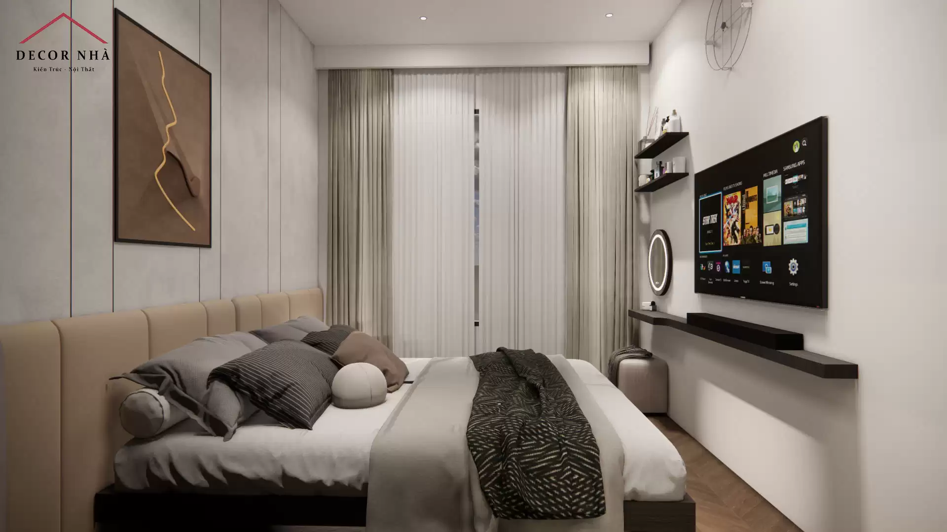  Sự kết hợp giữa Minimalism (tối giản) và Contemporary Luxury (sang trọng đương đại)