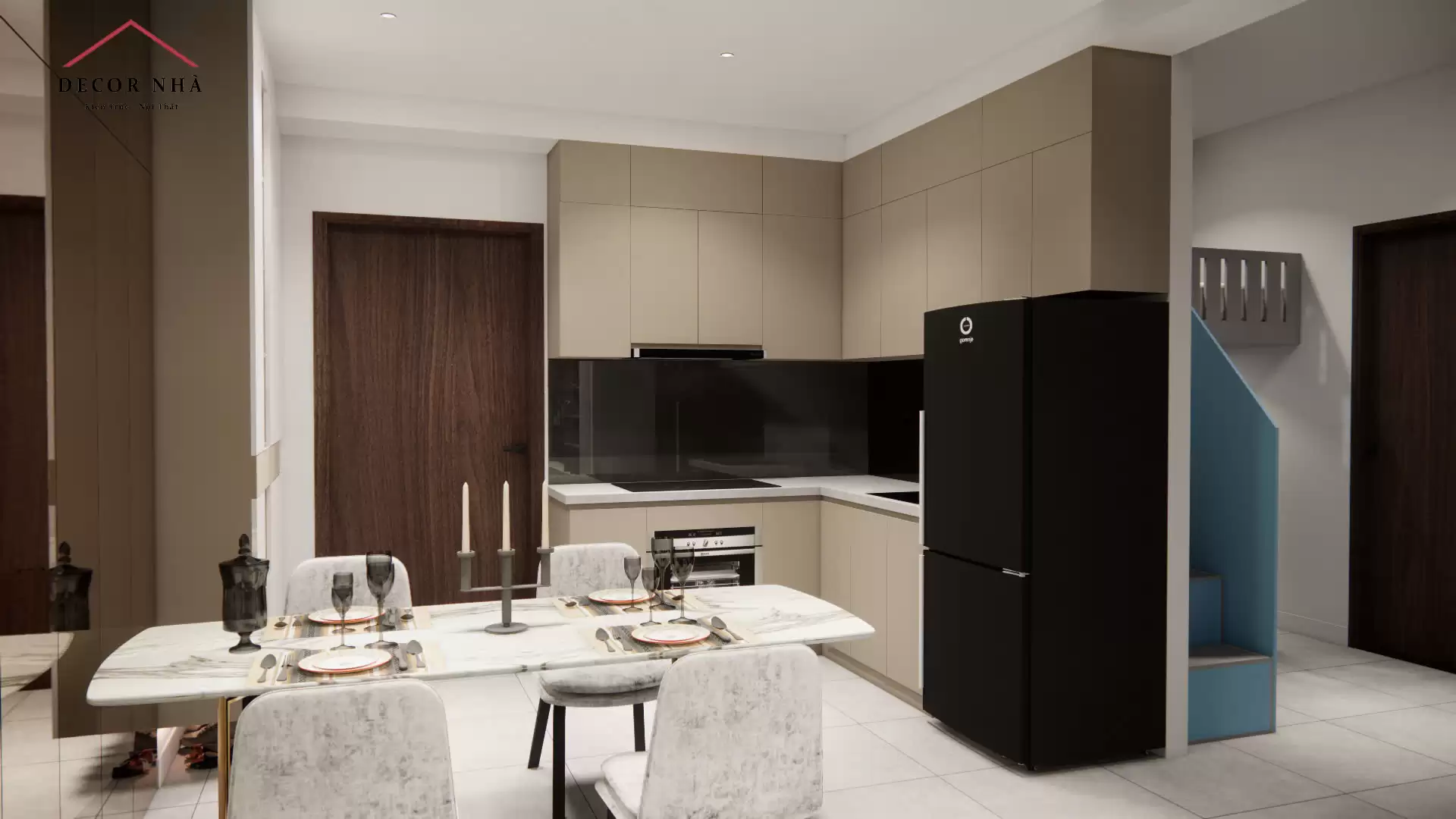  Sự kết hợp giữa Minimalism (tối giản) và Contemporary Luxury (sang trọng đương đại)